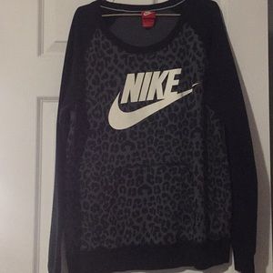 Nike pullover cheetah print